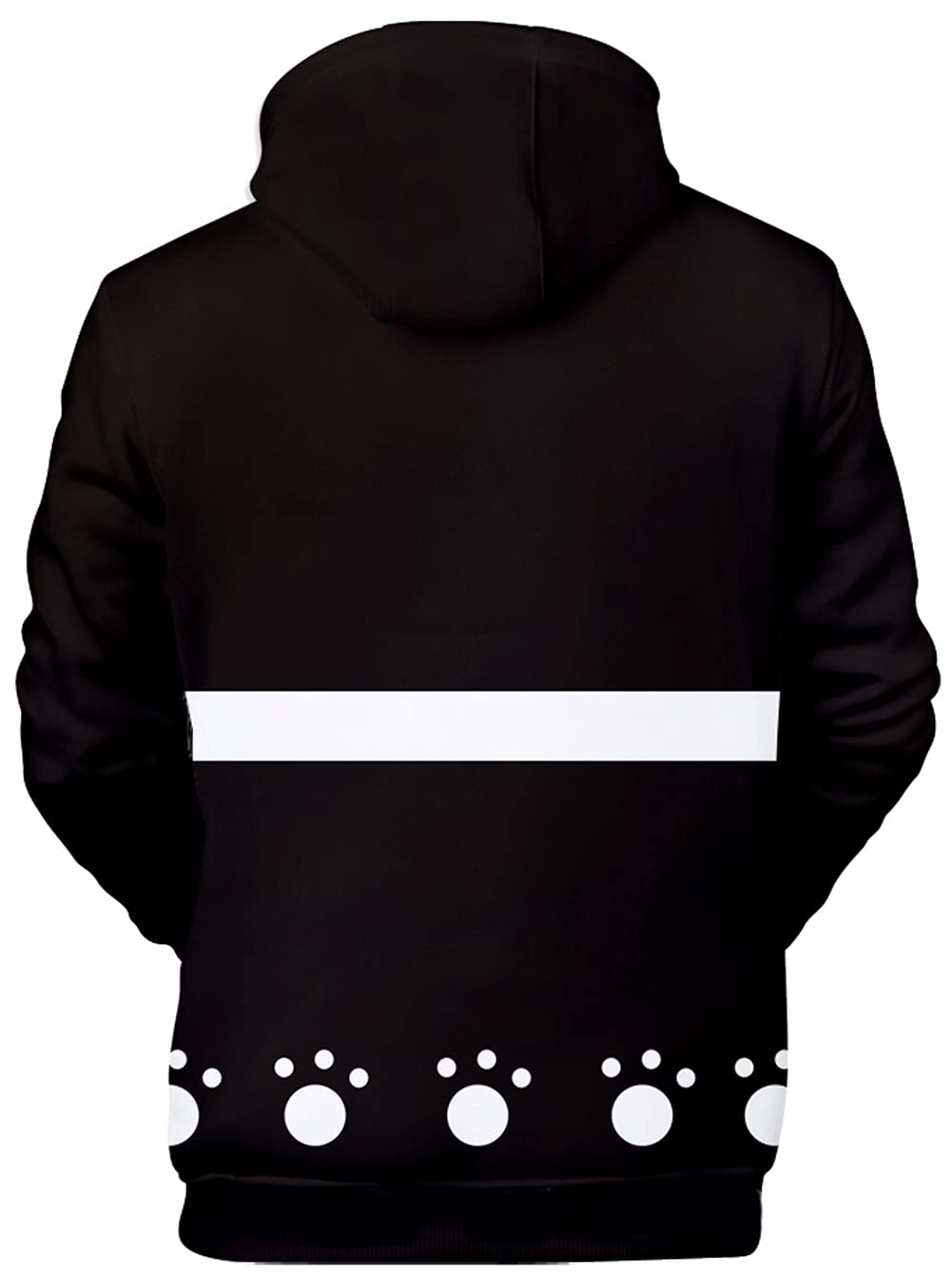 YIMIAO Donna Anime One Piece Felpe con Cappuccio Uomo 3D Felpe Casual Stampa Hoodie Luffy Ace Autunno Invernali Pullover(M)