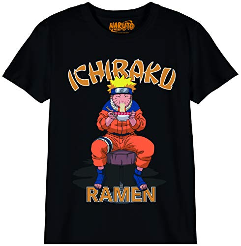 cotton division Bonarutts016 T-Shirt, Nero, 14 Anni Bambini e Ragazzi