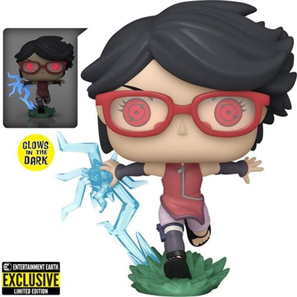 Funko Pop! Animazione: Boruto - Sarada con Sharingan (Glow in The Dark Exclusive)