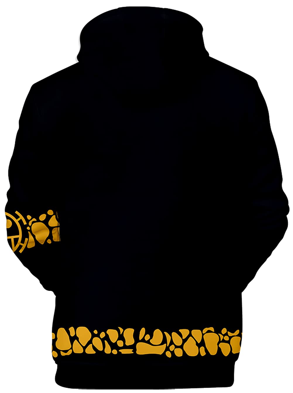 YIMIAO Donna Anime One Piece Felpe con Cappuccio Uomo 3D Felpe Casual Stampa Hoodie Luffy Ace Autunno Invernali Pullover(M)