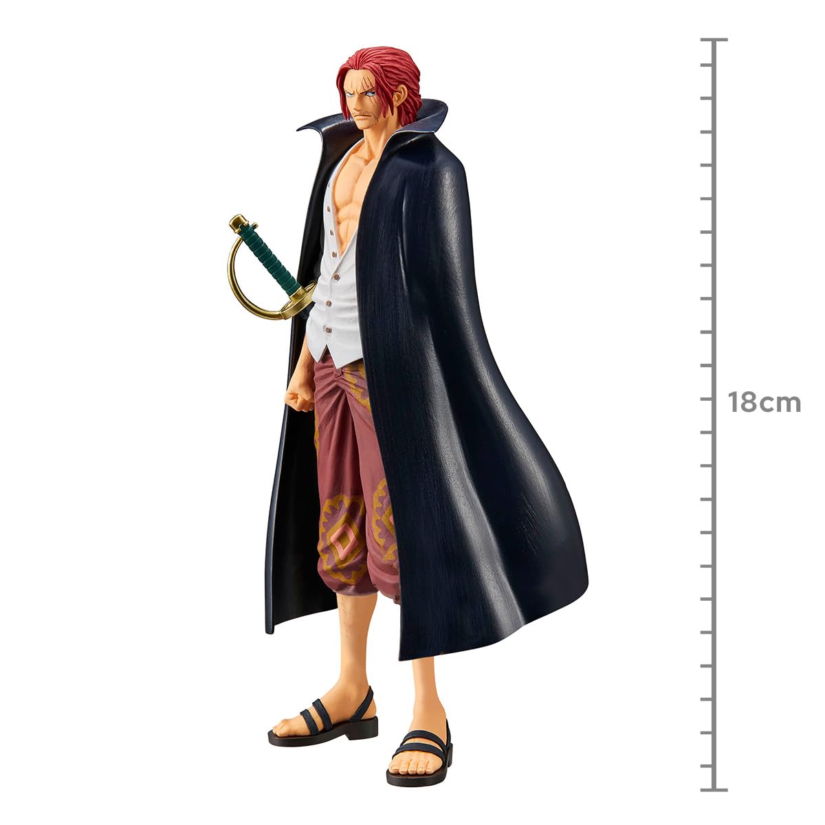 Banpresto DXF The Grandline Man Vol.2: One Piece - Shanks Statue (16cm) (18948)