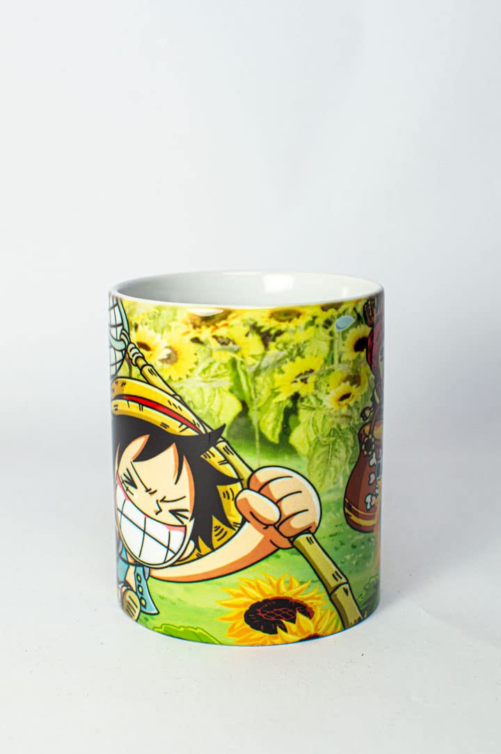 TusPersonalizables.com Tazza - Tazza Serie One Piece - Monkey D. Luffy - One Piece - Butterfly Catcher - Anime - Manica
