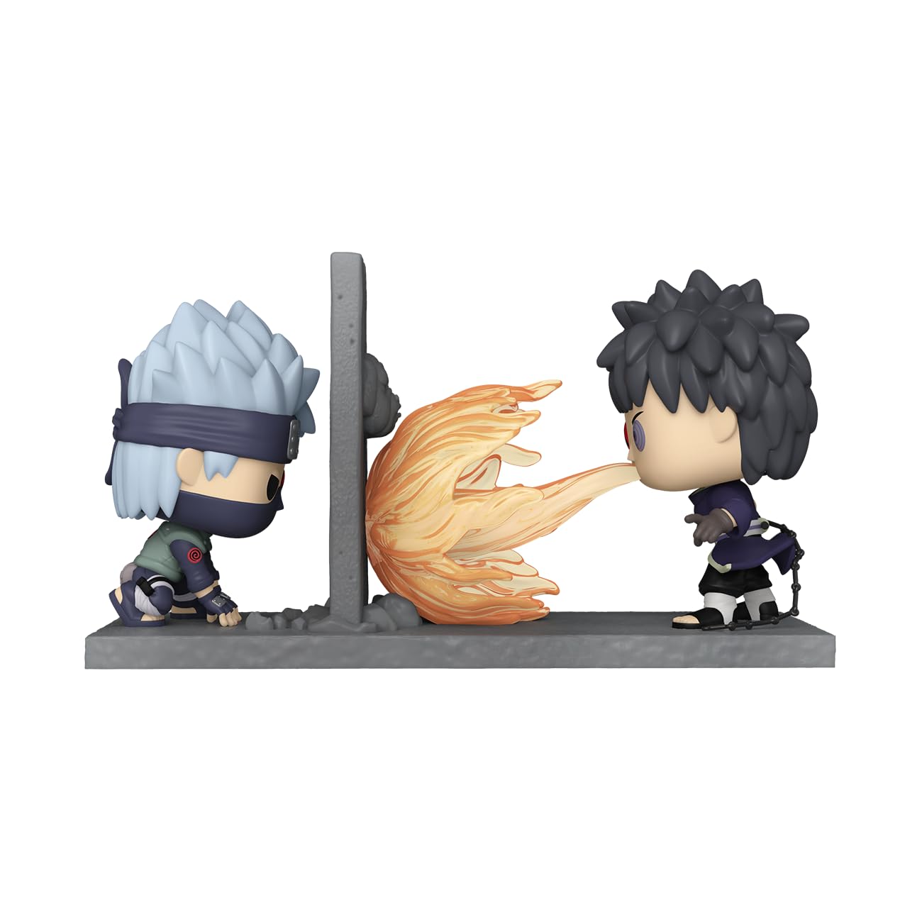 Funko Pop! Moment: Naruto - Kakashi Hatake Vs Obito - Naruto Shippuden - Figura in Vinile da Collezione - Idea Regalo - Merchandising Ufficiale - Giocattoli per Bambini e Adulti - Anime Fans