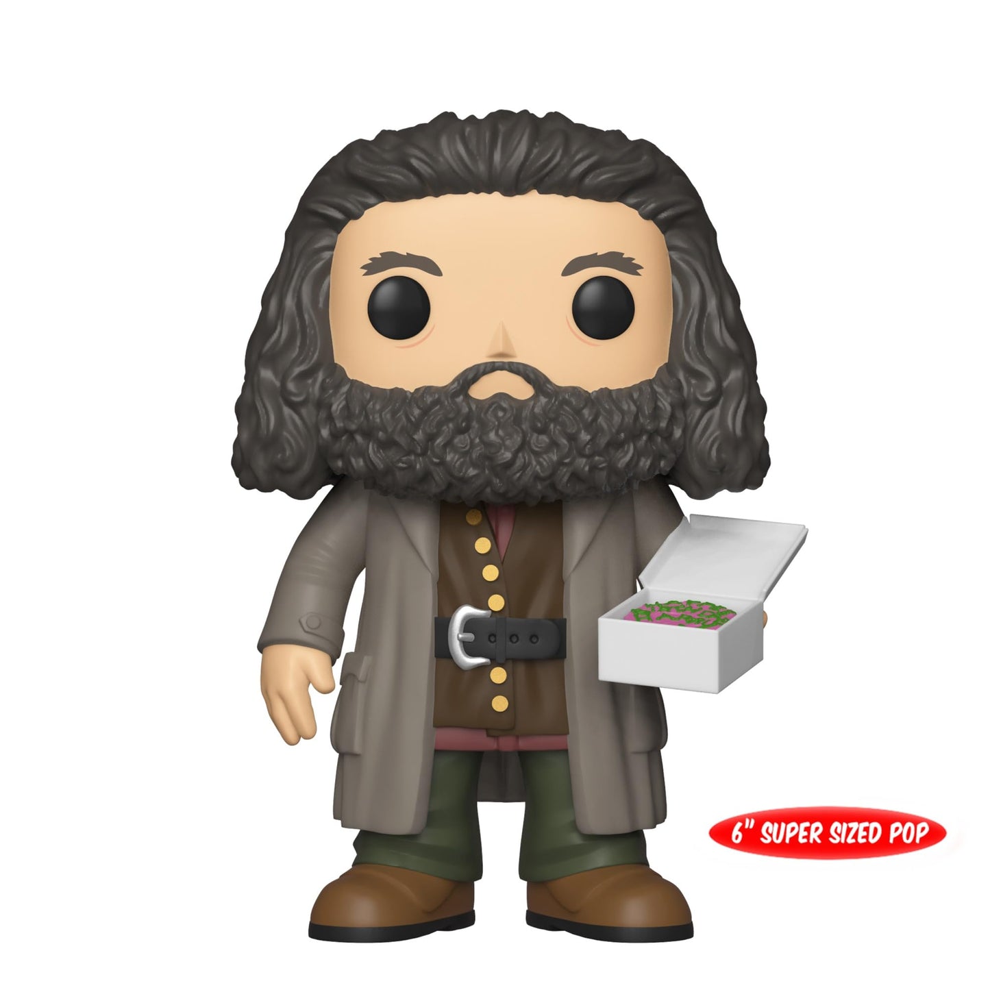 Funko Pop! HP: - 6" Rubeus Hagrid with Cake - Harry Potter- Figura in Vinile da Collezione - Idea Regalo - Merchandising Ufficiale - Giocattoli per Bambini e Adulti - Movies Fans