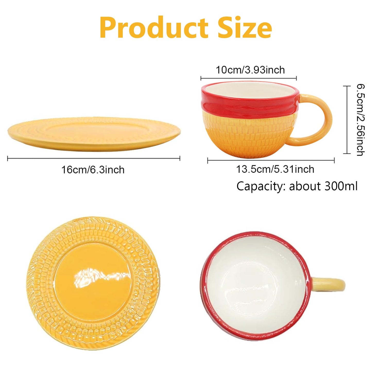 Bocguy Tazza One Piece, Luffy's Hat Tazza Anime, Tazze One Piece Cappelli Set, One Piece Gadget Tazze Divertenti, Tazza Personalizzata Regalo per Natale, Compleanno, Anniversario 300 ml
