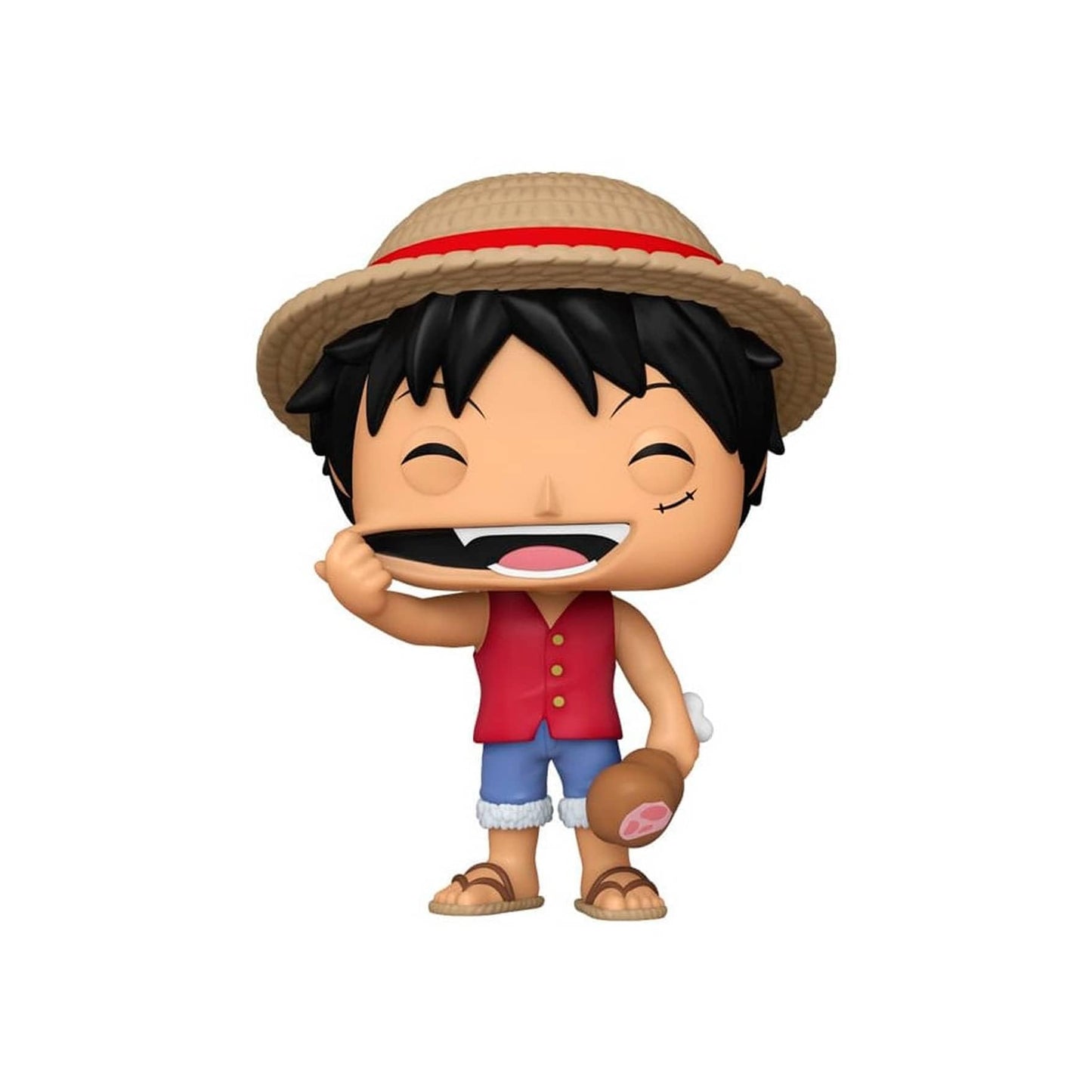 Funko Pop! Animation: OP - (Refresh) - Monkey D. Luffy - One Piece - Figura in Vinile da Collezione - Idea Regalo - Merchandising Ufficiale - Giocattoli per Bambini e Adulti - Anime Fans