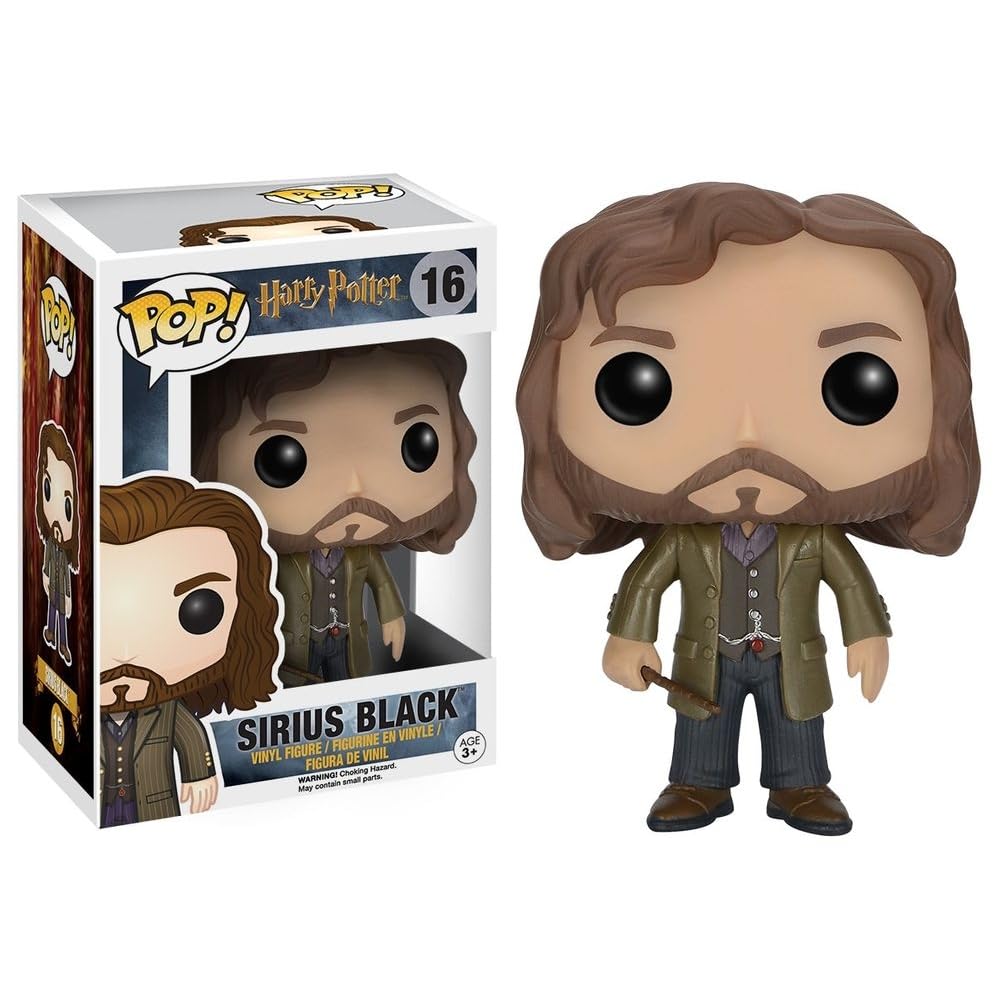 Funko Pop! Movies: Harry Potter - Sirius Black - Figura in Vinile da Collezione - Idea Regalo - Merchandising Ufficiale - Giocattoli per Bambini e Adulti - Movies Fans