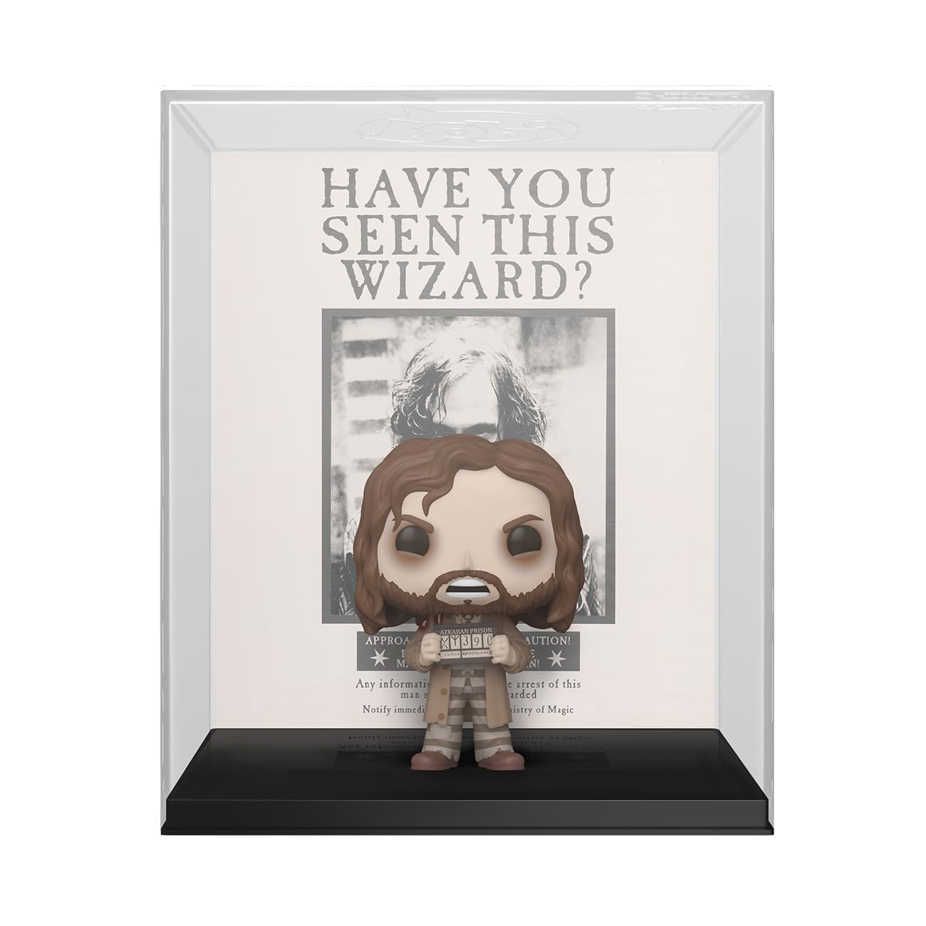 Funko POP! Cover: Harry Potter Prisoner Of Azkaban - Poster With Sirius Black - Figura in Vinile da Collezione - Idea Regalo - Merchandising Ufficiale - Giocattoli per Bambini e Adulti