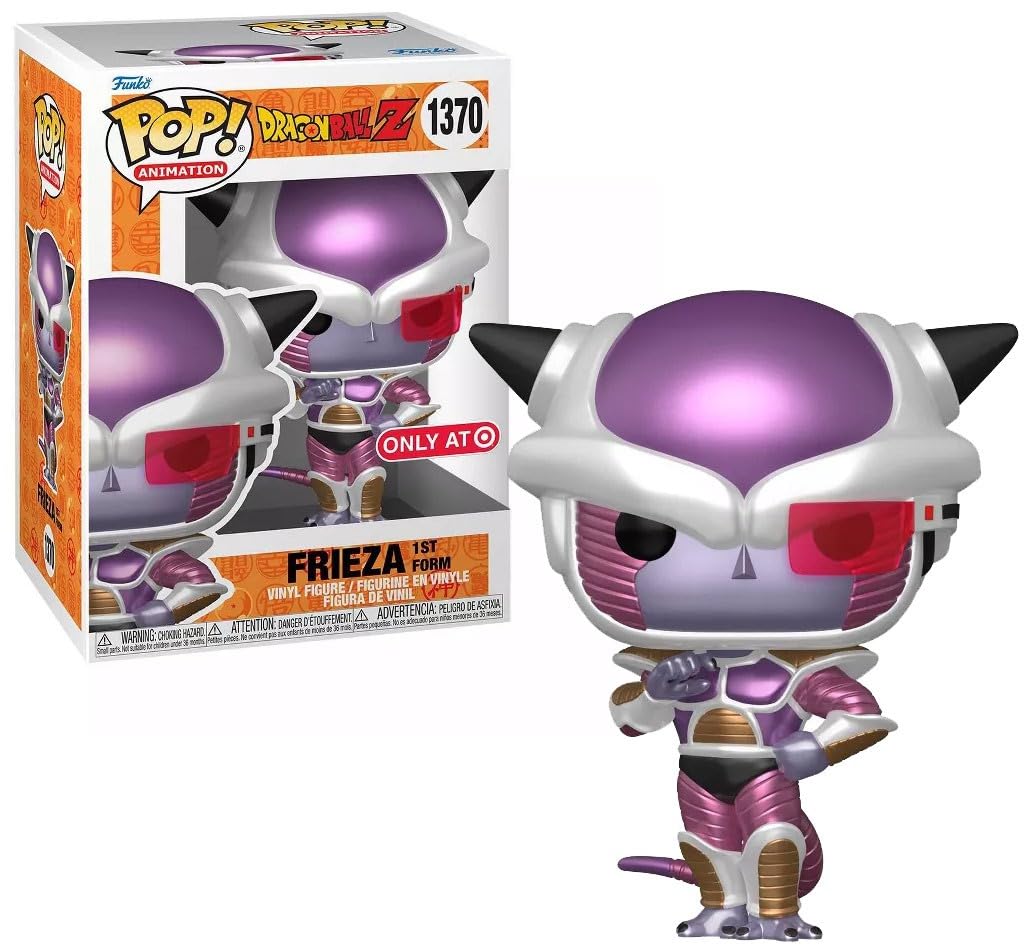 Funko - Figurine Dragon Ball Z - First Form Frieza Metallic Exclu Pop 10cm - 0889698712781