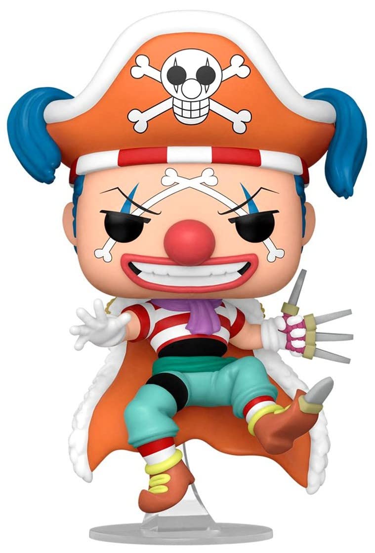 one piece - pop funko vinyl figure 1276 buggy the clown 9cm ga excl