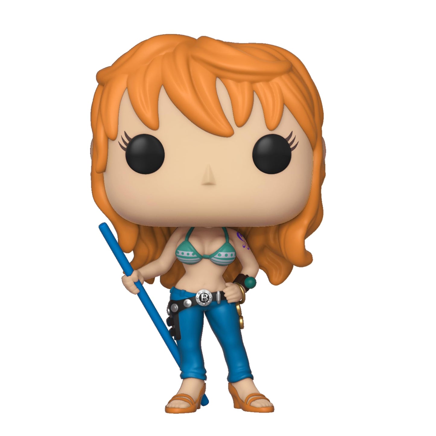 Funko One Piece - Nami Figure Pop! Vinyl- Figura in Vinile da Collezione - Idea Regalo - Merchandising Ufficiale - Giocattoli per Bambini e Adulti - Anime Fans - Figura per i Collezionisti