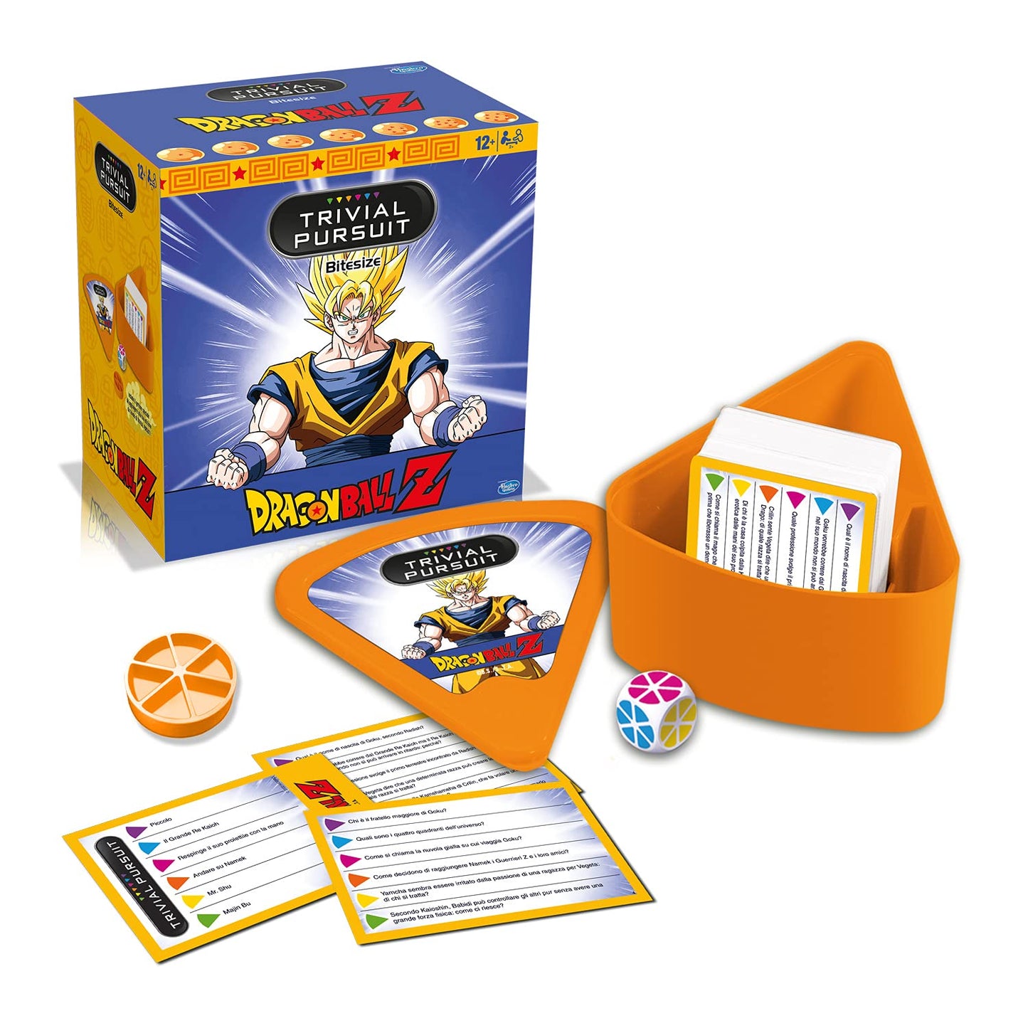 Winning Moves - Trivial Pursuit Bitesize - Dragon Ball Z - Gioco da Tavolo - 12+ anni - ed. italiana
