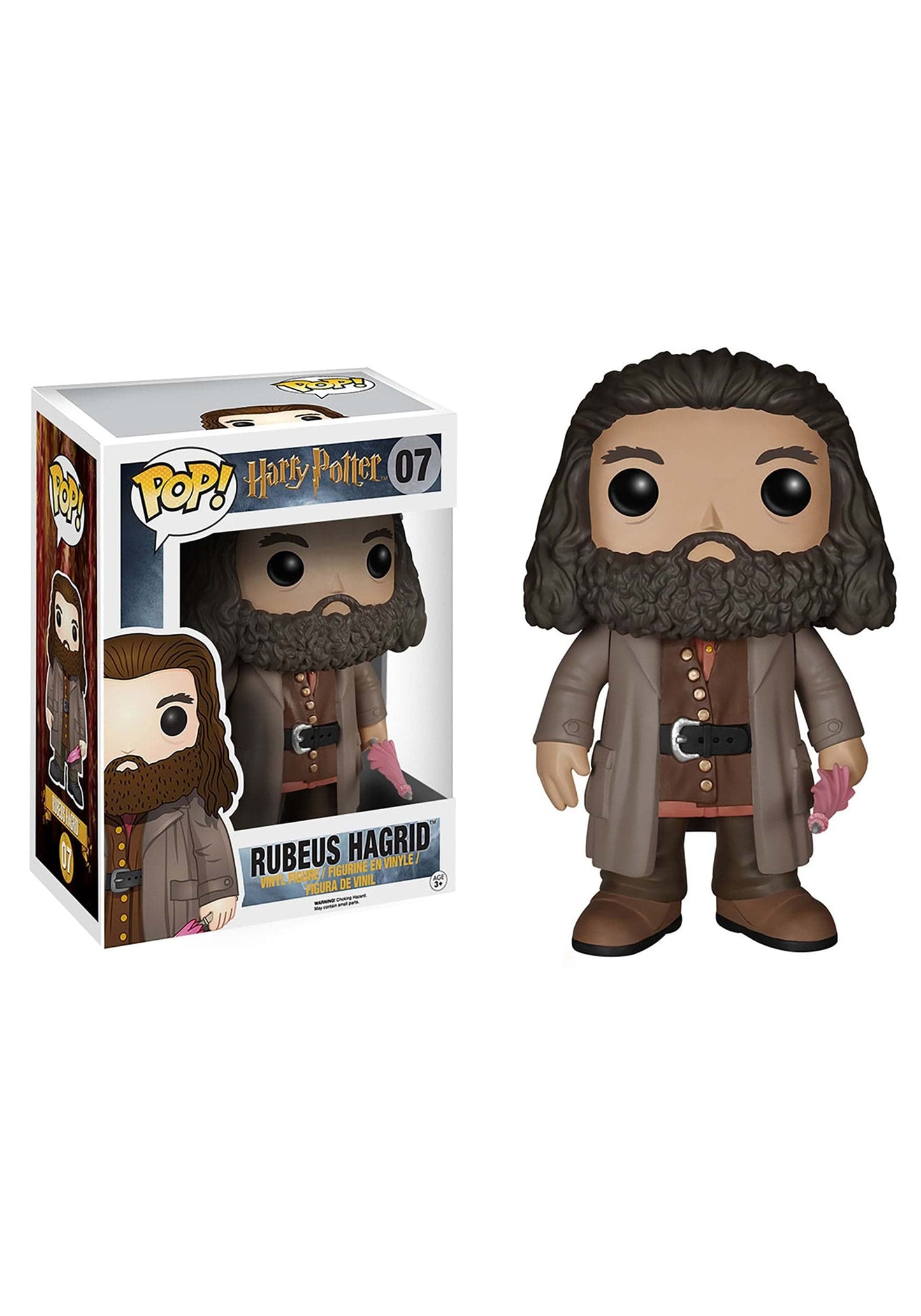Funko Pop! Movies: Harry Potter - Rubeus Hagrid 6"- Figura in Vinile da Collezione - Idea Regalo - Merchandising Ufficiale - Giocattoli per Bambini e Adulti - Movies Fans