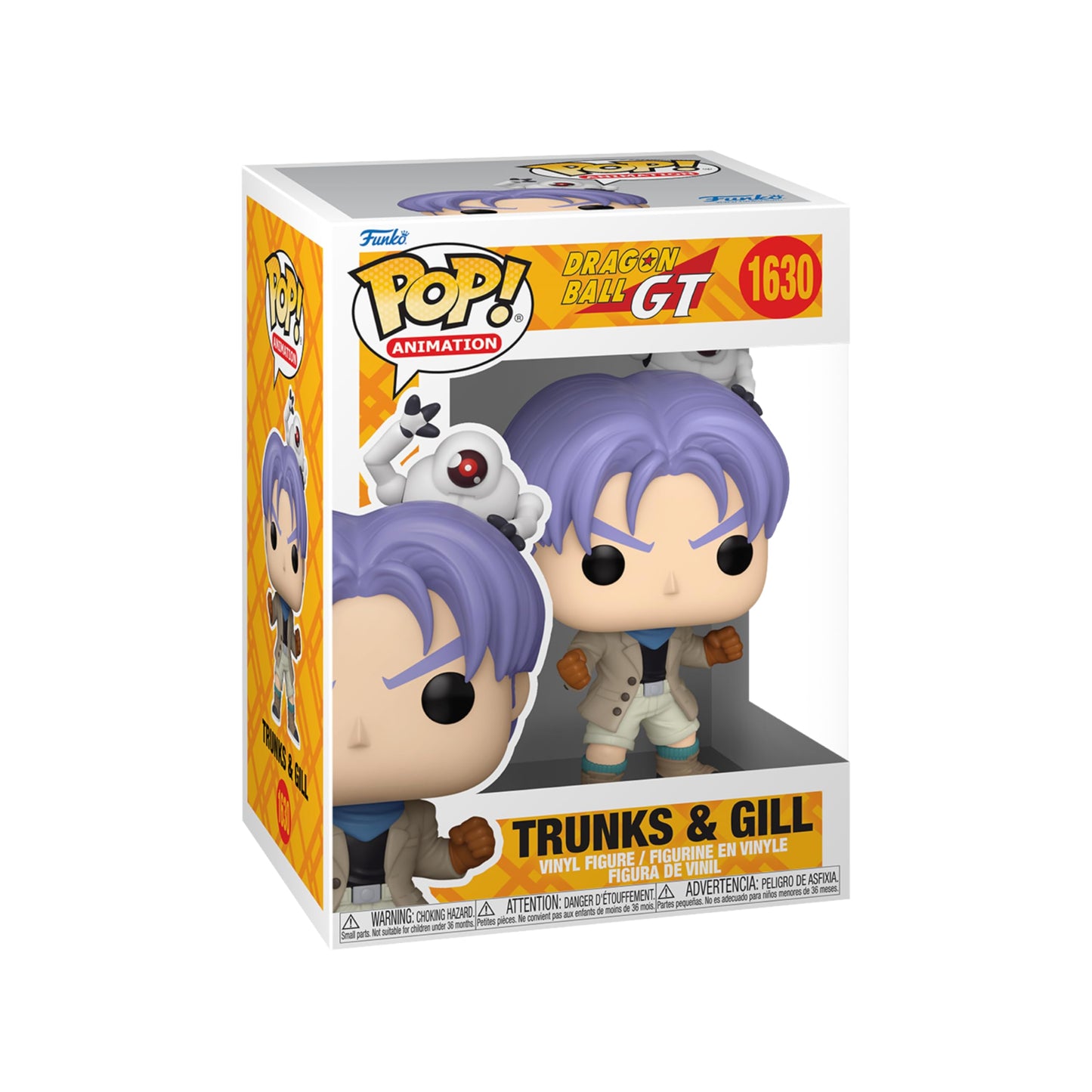 Funko Pop! Animation: DBGT - Trunks & Gill - Dragon Ball GT - Figura in Vinile da Collezione - Idea Regalo - Merchandising Ufficiale - Giocattoli per Bambini e Adulti - Anime Fans