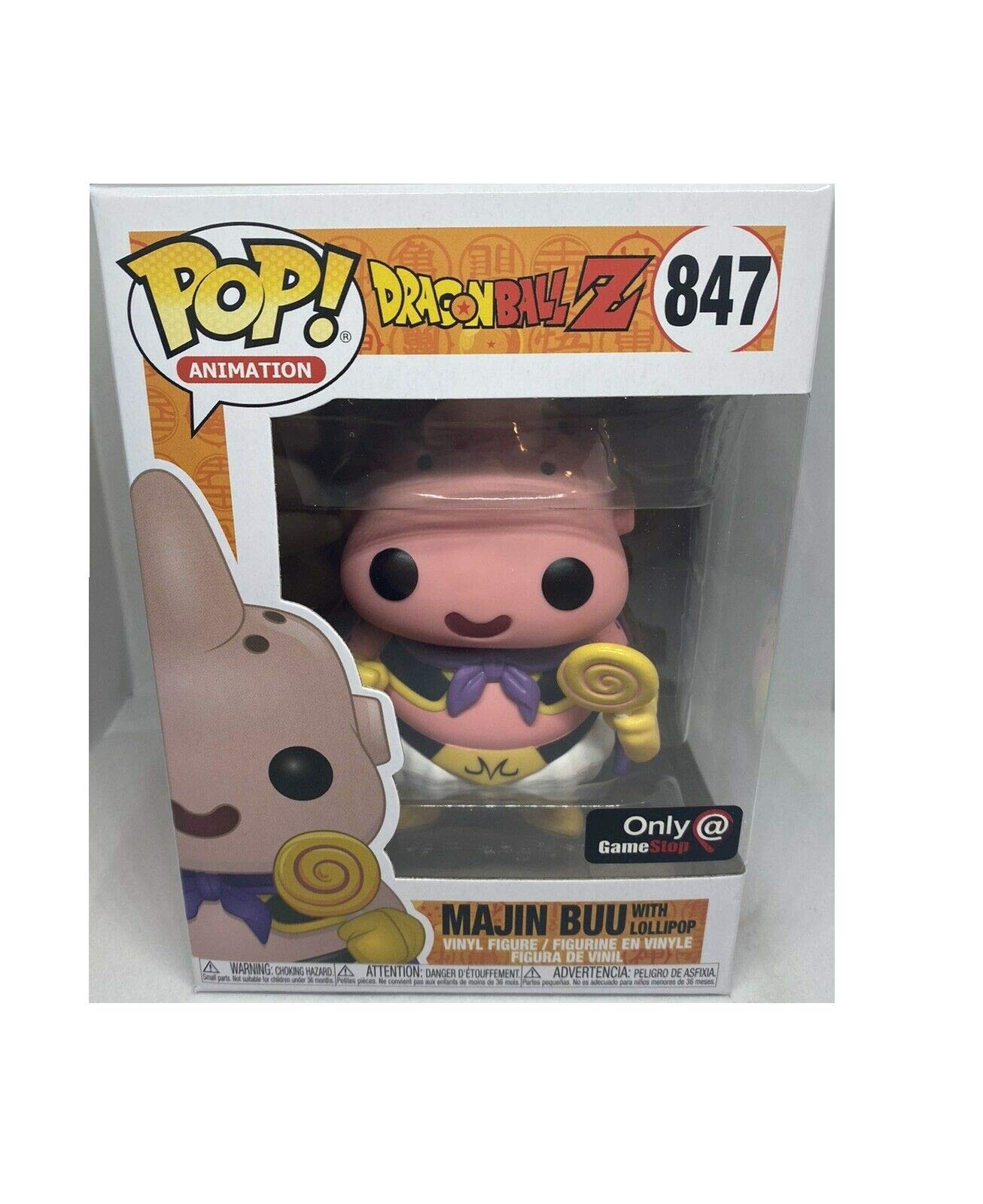 Pop Dragon Ball Z Majin Buu with Lollipop 847 (Sticker Special Edition)