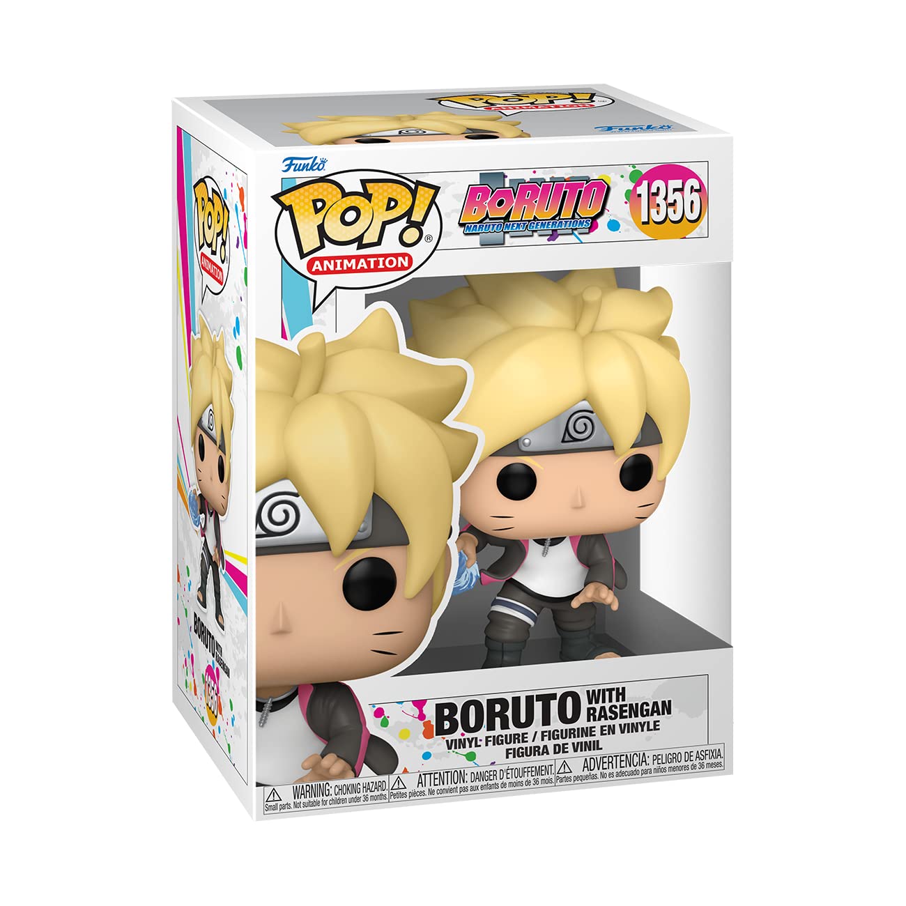 Funko Pop! Animation: Boruto - Boruto Uzumaki With Rasengan - Boruto: Naruto Next Generations - Figura in Vinile da Collezione - Idea Regalo - Merchandising Ufficiale - Anime Fans