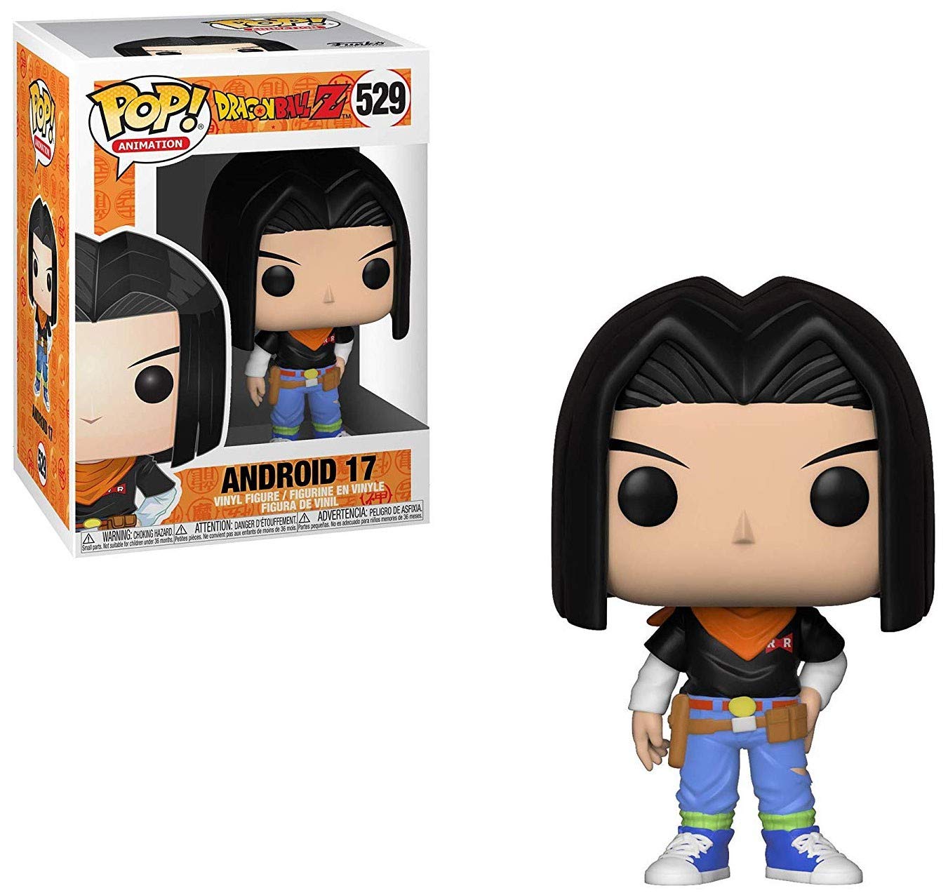 Funko Pop! Vinyl: Dragonball Z : Android 17, Multi - Dragon Ball - Figura in Vinile da Collezione - Idea Regalo - Merchandising Ufficiale - Giocattoli per Bambini e Adulti - Anime Fans
