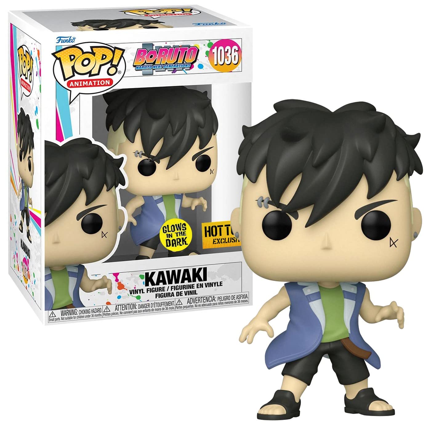 POP! Boruto: Naruto Next Generations 1036 - Kawaki Glow in The Dark Special Edition
