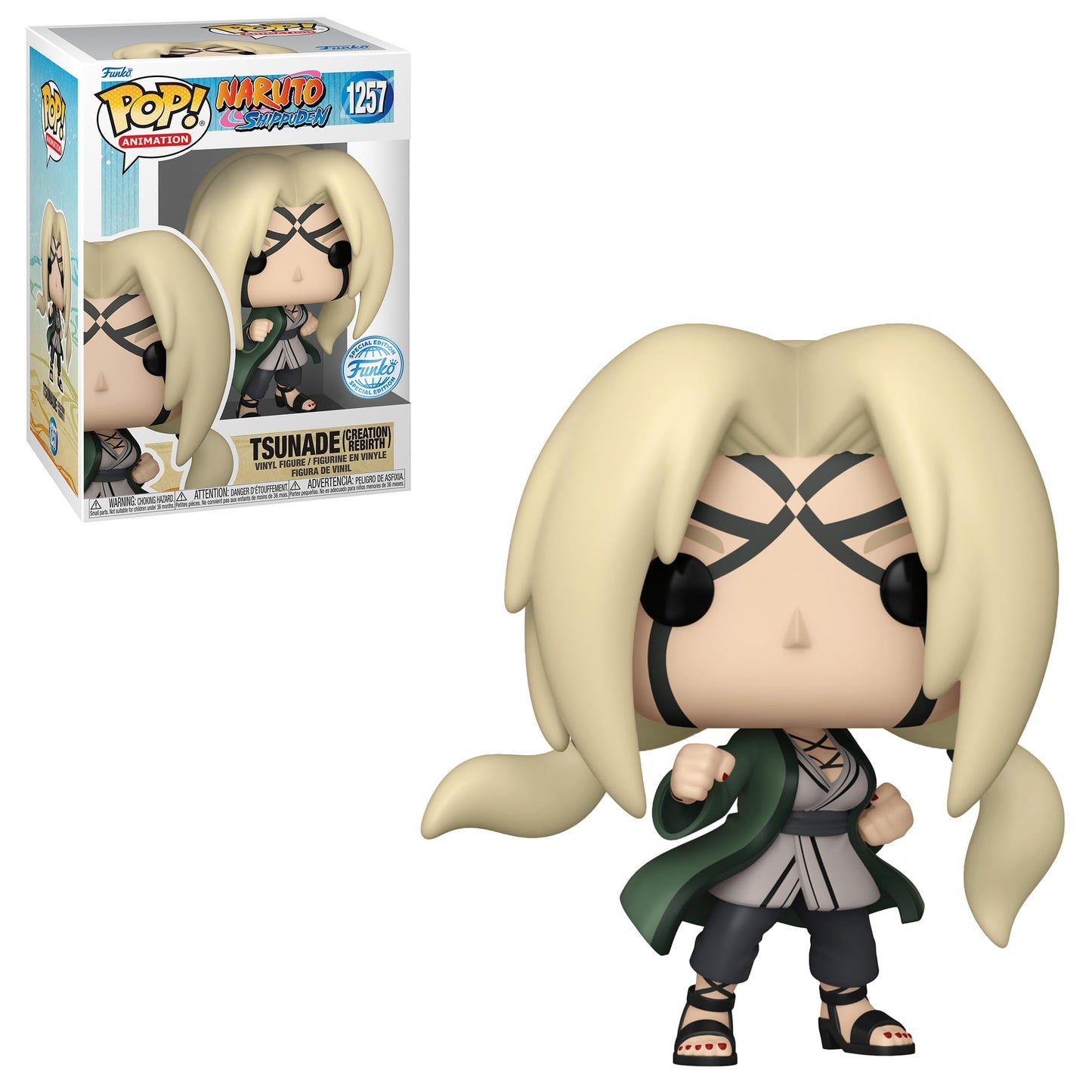 Funko Pop! Animation: Naruto Shippuden - Tsunade (Creatioin Rebirth) (Special Edition) #1257 Vinyl Figure