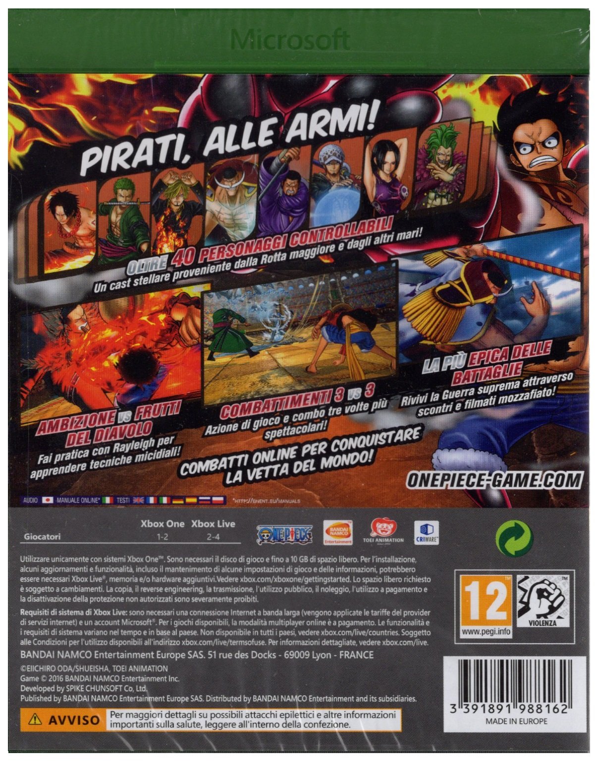 One Piece: Burning Blood - Xbox One