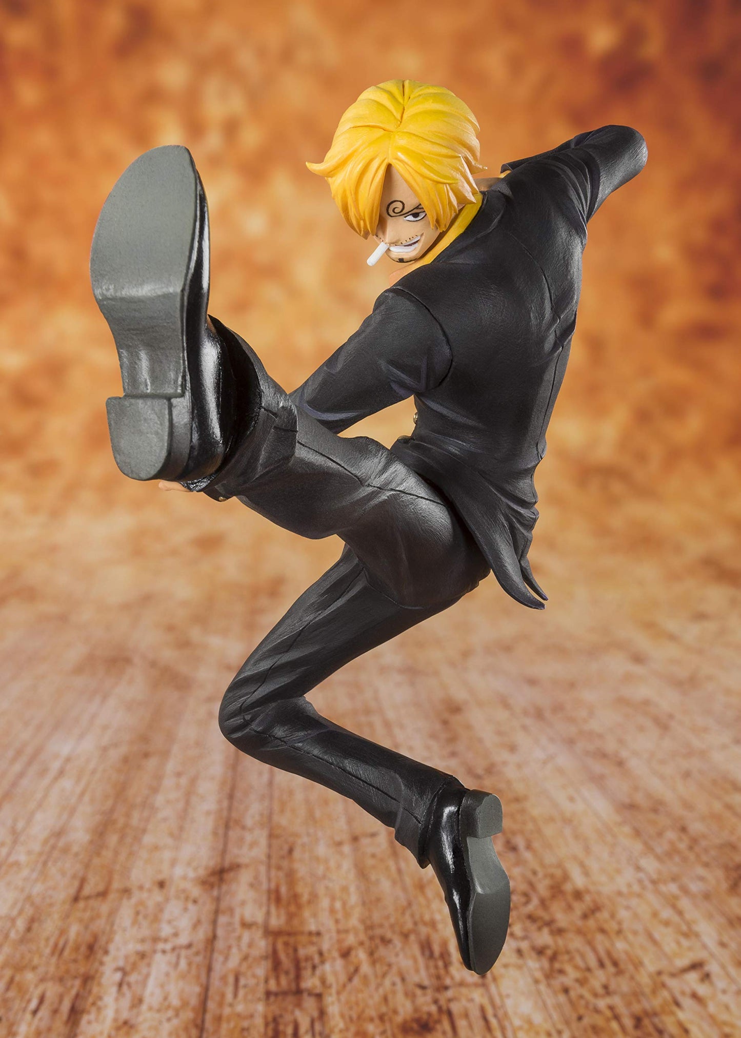 Bandai Figuarts Zero One Piece Vinsmoke Sanji Black Leg 20th Anniversary Edition
