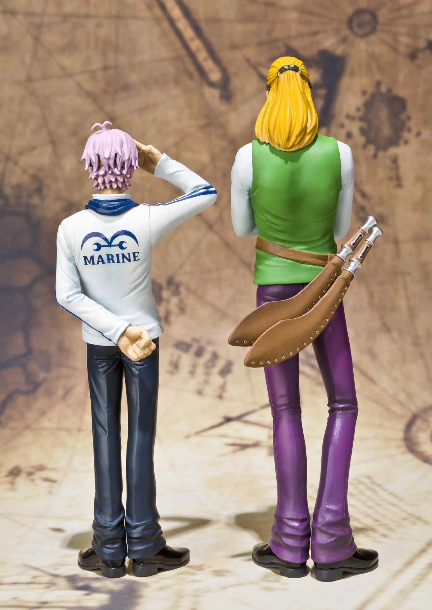 One Piece Zero Coby & Helmeppo Figuarts