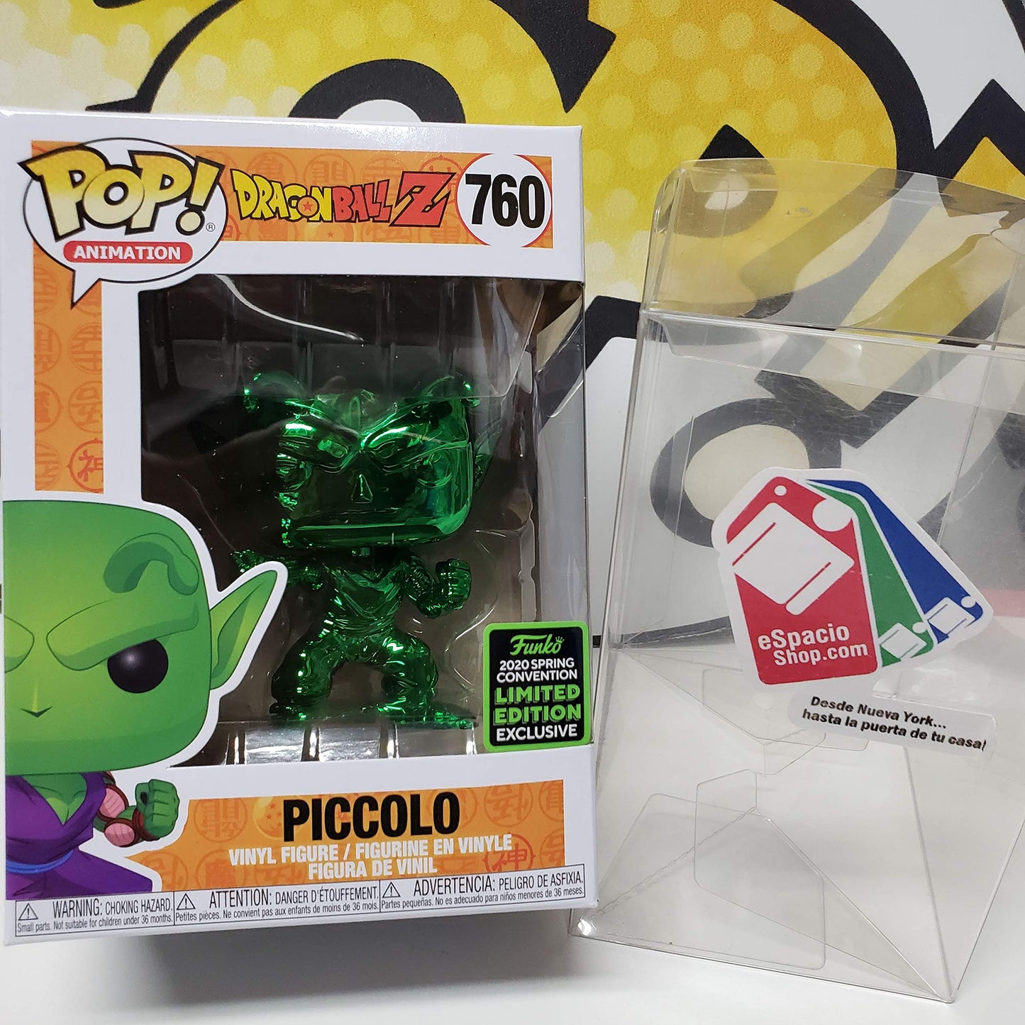 Funko Figura Pop Piccolo Cromato Verde - Dragon Ball Z ECCC 2020