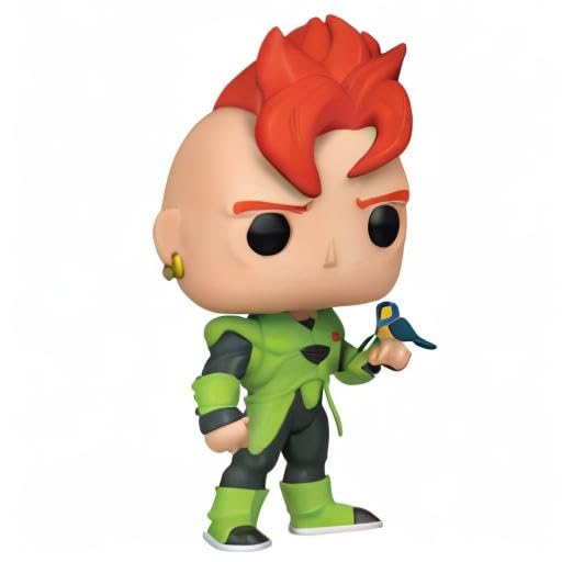 Funko Pop! Animation: Dragon Ball Z - Android 16 Dragonball - Figura in Vinile da Collezione - Idea Regalo - Merchandising Ufficiale - Giocattoli per Bambini e Adulti - Anime Fans