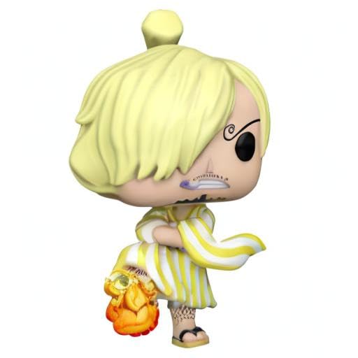 Funko Pop! Animation: One Piece - Vinsmoke Sanji - Sangoro - (Wano)- Figura in Vinile da Collezione - Idea Regalo - Merchandising Ufficiale - Giocattoli per Bambini e Adulti - Anime Fans