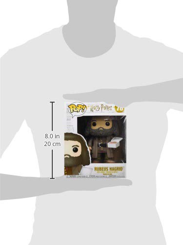 Funko Pop! HP: - 6" Rubeus Hagrid with Cake - Harry Potter- Figura in Vinile da Collezione - Idea Regalo - Merchandising Ufficiale - Giocattoli per Bambini e Adulti - Movies Fans