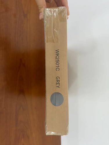 KINGRACK Sgabello pieghevole con superficie in gomma antiscivolo, leggero, in acciaio, può supportare fino a 150 kg di peso (1Step-Grigio)