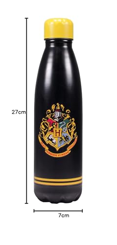 Bottiglia metalicca Harry Potter Hogwarts, 500 ml