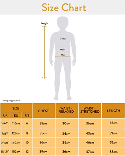 Harry Potter Costume Hermione Ragazze con bacchetta e parrucca Nero 5-6 Anni