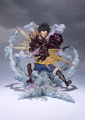 TAMASHII NATIONS Figuarts Zero Monkey.D.Luffy-Gear 4 Leo Bazooka One Piece Statue