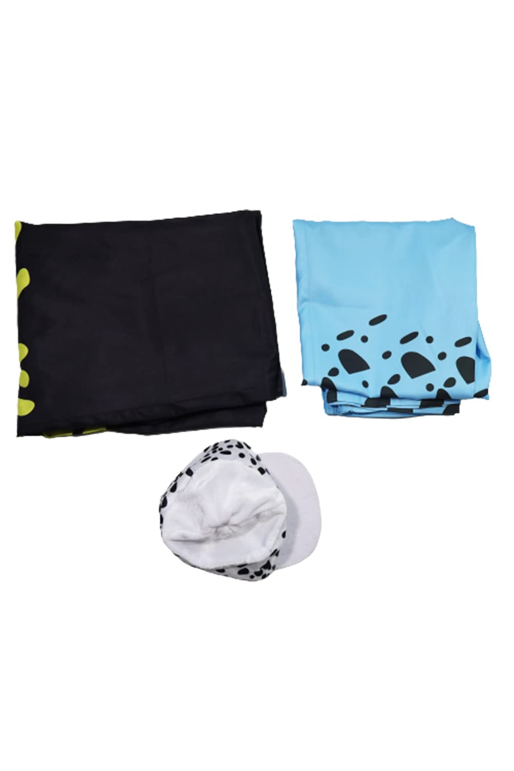 Alleyon Law Cosplay Costume Anime Mantello Law Cappotto per Carnevale Halloween