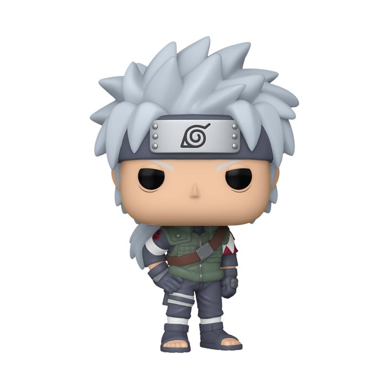 Funko Pop! Naruto: Shippuden Sakumo Hatake Vinyl Figure, 12,1 cm, Esclusivo, Verde/Grigio/Bianco