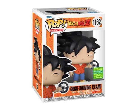 Funko POP! Animation: Dragon Ball Z - Goku - (Driving School) - Figura in Vinile da Collezione - Idea Regalo - Merchandising Ufficiale - Giocattoli per Bambini e Adulti - Anime Fans