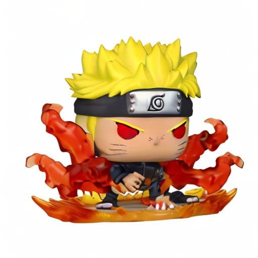 Funko Pop! Deluxe: Naruto Uzumaki As Nine Tails - Esclusiva Amazon - Figura in Vinile da Collezione - Giocattoli per Bambini e Adulti