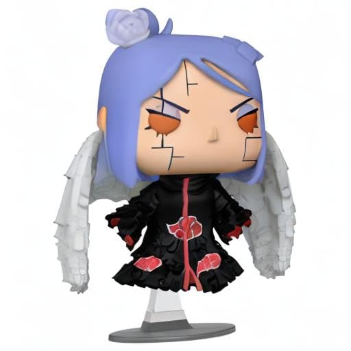 Funko POP! Animation: Naruto - Konan - Figura in Vinile da Collezione - Idea Regalo - Merchandising Ufficiale - Giocattoli per Bambini e Adulti - Anime Fans - Figura da Collezione e da Esposizione