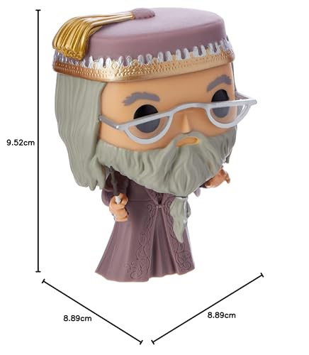 Funko Pop! Movies: Harry Potter - Albus Dumbledore - (Wand) - Albus Silente- Figura in Vinile da Collezione - Idea Regalo - Merchandising Ufficiale - Giocattoli per Bambini e Adulti