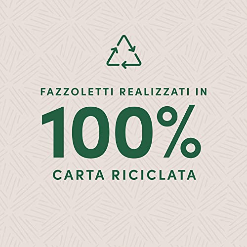 Amazon Aware 4 strati Fazzoletti per il viso in carta riciclata al 100%, 1500 unità, 15 confezioni da 100 ogni