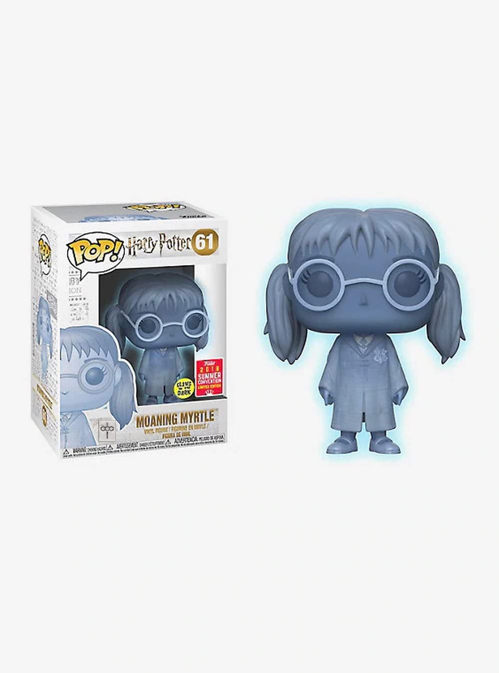 Funko Pop - Moaning Myrtle 61 Harry Potter 9 CM MIRTILLA MALCONTENTA Exclusive