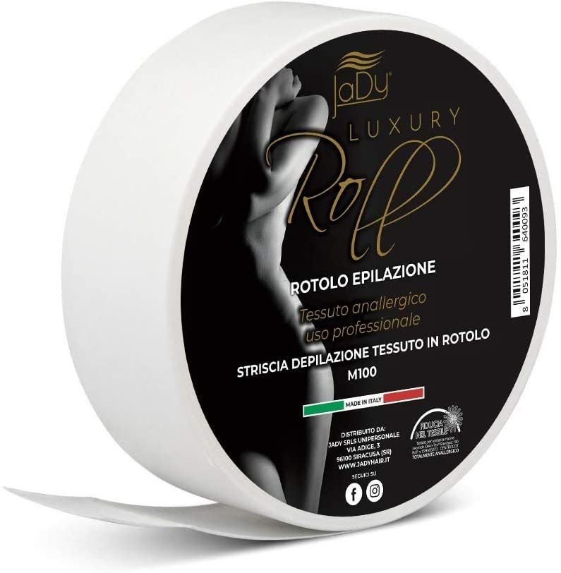 JaDy - 12 Rotolo Strisce Per Ceretta Rotolo Depilazione Epilazione Rotolo Strappacera Strisce per Ceretta Strisce Depilatorie Rotolo M100