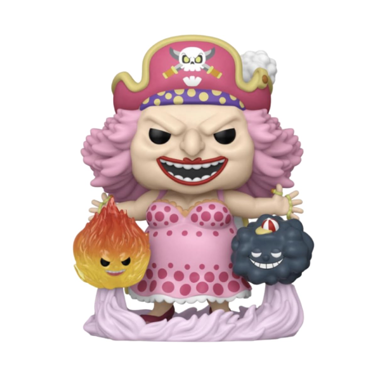 one piece - pop funko super vinyl figure 1272 big mom w/powers 15cm ga excl