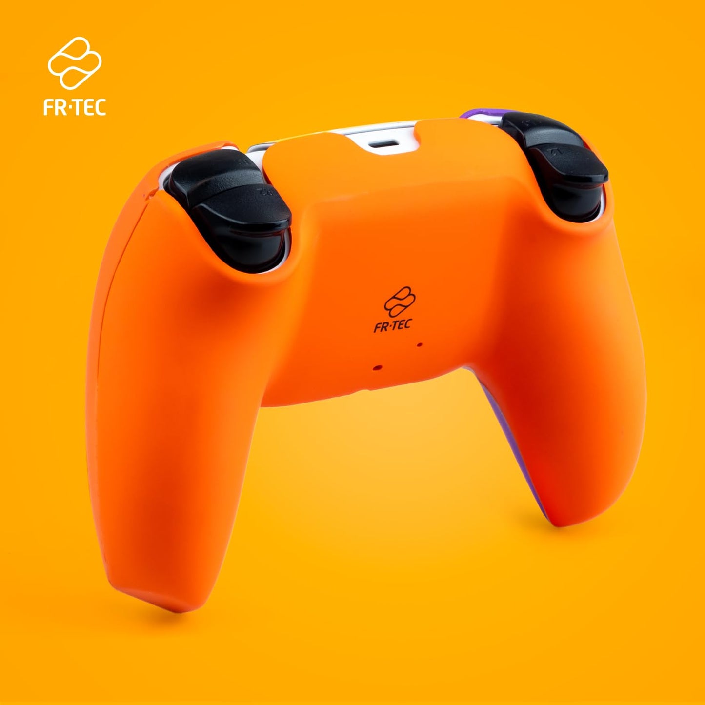 FRTEC - Combo Pack Dragon Ball Z, custodia rigida + impugnature + adesivo per PS5 DualSense, Goku e Freezer