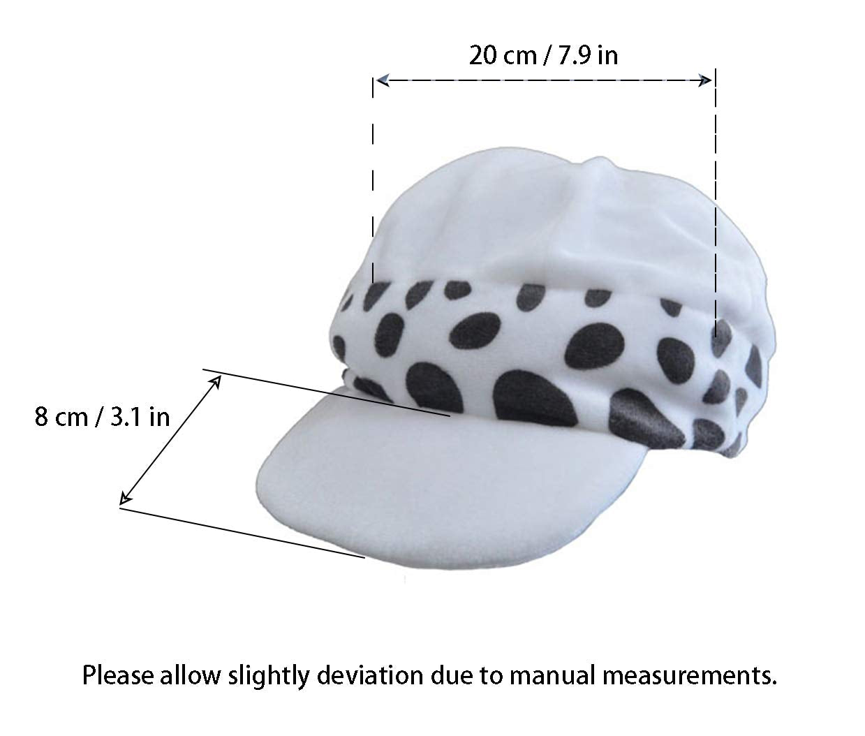 WANHONGYUE Anime One Piece Trafalgar Law Cosplay Cappellino con Visiera Cappello da Baseball Berretto da Baseball Invernale 2