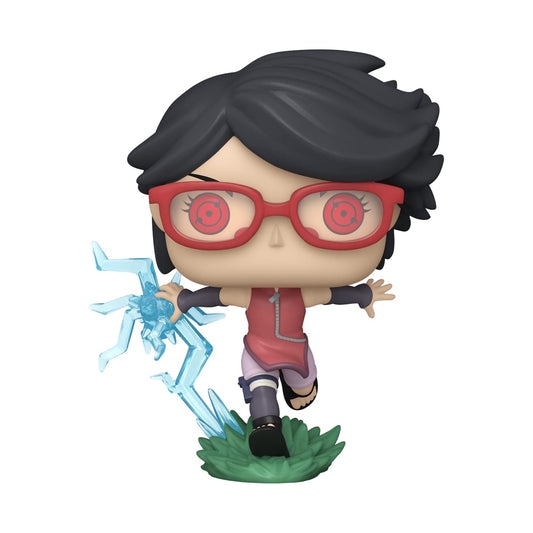 Funko Pop! Animation: Boruto - Sarada Uchiha With Sharingan - Boruto: Naruto Next Generations - Figura in Vinile da Collezione - Idea Regalo - Merchandising Ufficiale - Anime Fans