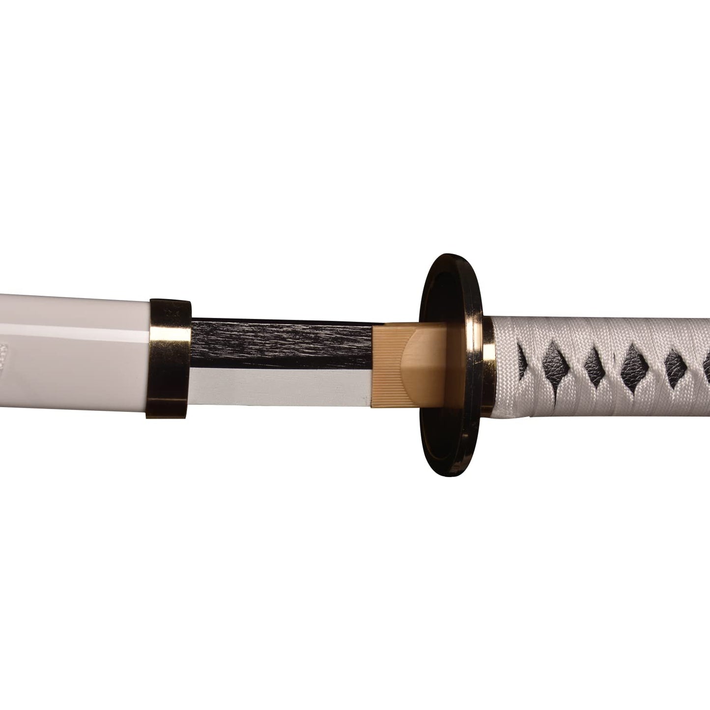 kljhld Spada Cosplay di bambù Anime Spada, Spada Roronoa Zoro Katana Set di Tre Pezzi, Spada Shusui e Spada Wado Ichimonji e Spada Sandai Kitetsu Katana 103 cm/40 Pollici