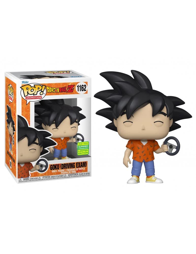 Funko POP! Animation: Dragon Ball Z - Goku - (Driving School) - Figura in Vinile da Collezione - Idea Regalo - Merchandising Ufficiale - Giocattoli per Bambini e Adulti - Anime Fans