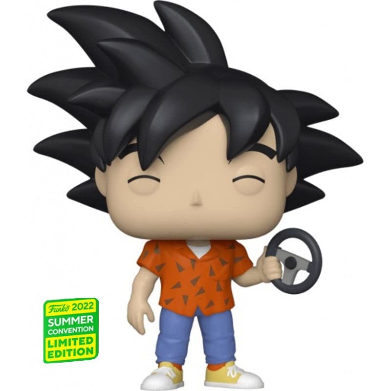 Funko POP! Animation: Dragon Ball Z - Goku - (Driving School) - Figura in Vinile da Collezione - Idea Regalo - Merchandising Ufficiale - Giocattoli per Bambini e Adulti - Anime Fans